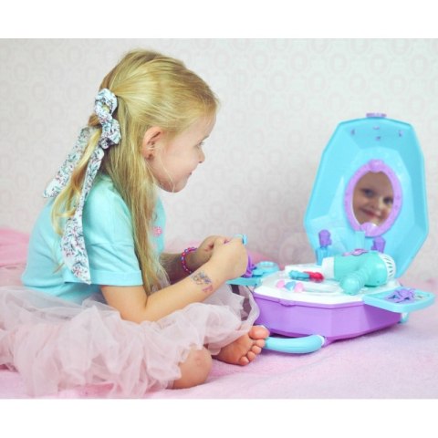 WOOPIE Toaletka dla Dziewczynki 2w1 Salon Piękności w Walizce  Lumarko!