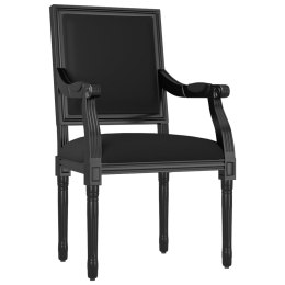 Fotel, czarny, 54x59x99 cm, obity aksamitem Lumarko!