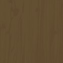 Biurko, miodowy brąz, 110x53x117 cm, lite drewno sosnowe Lumarko!