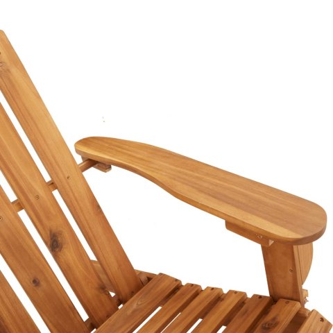 Ławka ogrodowa Adirondack z poduszkami, 126 cm, drewno akacjowe Lumarko!