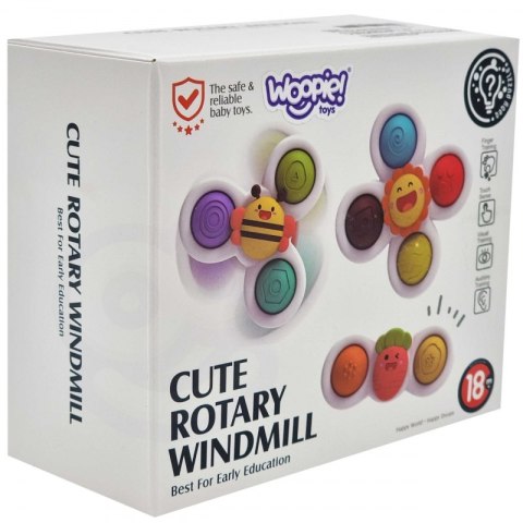 WOOPIE Spiner Zabawka Sensoryczna Edukacyjna 3w1  Lumarko!