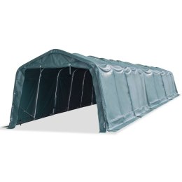 Namiot dla bydła, PVC 550 g/m², 3,3 x 16 m, ciemnozielony Lumarko!