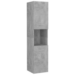 Szafka łazienkowa, szarość betonu, 30x30x130 cm, płyta wiórowa Lumarko!
