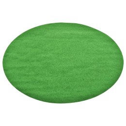 Sztuczna trawa, spód z wypustkami, śr. 95 cm, zielona, okrągła Lumarko!