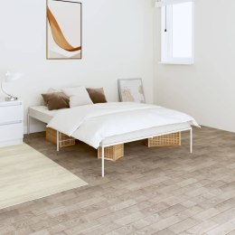 Metalowa rama łóżka, biała, 120x190 cm Lumarko!