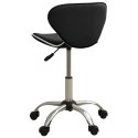 Krzesło biurowe, czarne, obite sztuczną skórą Lumarko!