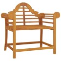 Krzesła ogrodowe, 2 szt., 91x62x94 cm, drewno tekowe Lumarko!