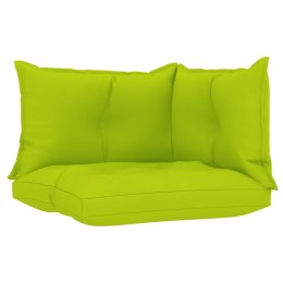 Poduszki na sofę z palet, 3 szt., jasnozielone, tkanina Lumarko!
