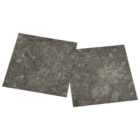 Samoprzylepne panele podłogowe, 55 szt., PVC, 5,11 m², szare Lumarko!