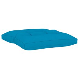 Poduszka na stołek z palet, niebieska, tkanina Lumarko!