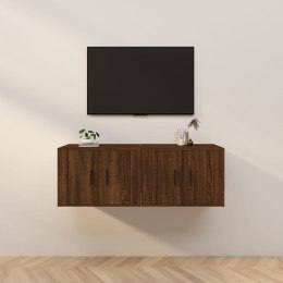 Wiszące szafki TV, 2 szt., brązowy dąb, 57x34,5x40 cm Lumarko!