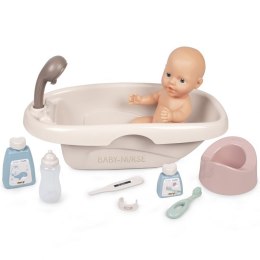 SMOBY Baby Nurse Zestaw Do Kąpieli dla Lalki Wanienka + Akcesoria  Lumarko!