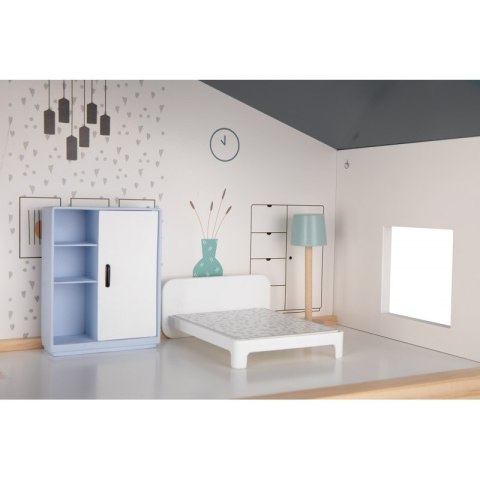 TOOKY TOY Duży Drewniany Domek dla Lalek + Figurki FSC  Lumarko!