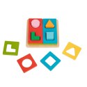 Układanka Montessori Kształty I Kolory Fsc  Lumarko!