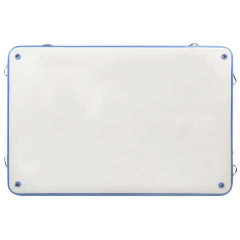 Nadmuchiwana platforma wodna, niebiesko-biała, 300x150x15cm Lumarko!