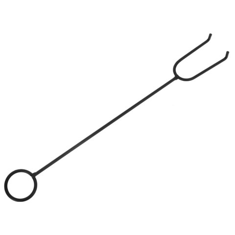 Palenisko z pogrzebaczem, 70 cm, XXL, stal Lumarko!