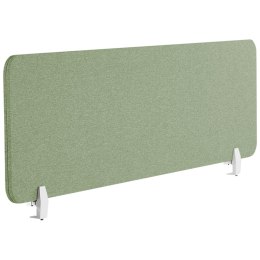 Przegroda na biurko 130 x 40 cm zielona WALLY Lumarko!