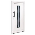 Drzwi wejściowe, białe, 98x208 cm, PVC Lumarko!
