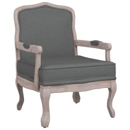 Fotel, ciemnoszary, 64x64x90 cm, tapicerowany tkaniną Lumarko!