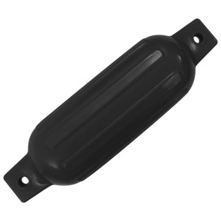 VidaXL Odbojnice do łodzi, 4 szt., czarne, 41x11,5 cm, PVC