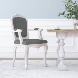 Krzesło stołowe, ciemnoszare, 62x59,5x100,5 cm, obite tkaniną Lumarko!