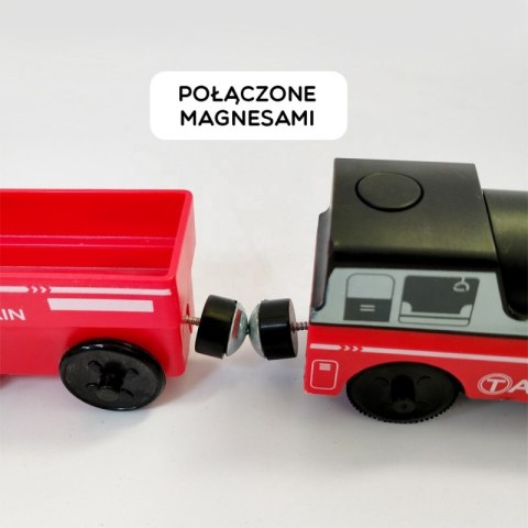 Lokomotywa Elektryczna Pociąg Wagony Na Magnes  Lumarko!