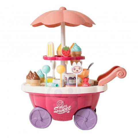 Sklep Food Truck Cukiernia Wózek Stoisko Z Lodami Słodyczami Dźwięk Światło + 36 Akc  Lumarko!