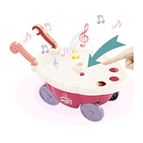 Sklep Food Truck Cukiernia Wózek Stoisko Z Lodami Słodyczami Dźwięk Światło + 36 Akc  Lumarko!