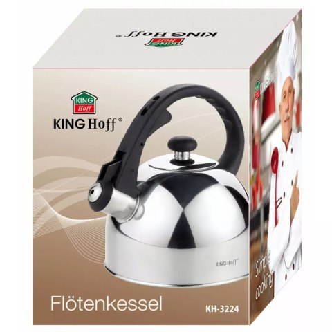 Czajnik Stalowy Z Gwizdkiem 2.0l Kh-3224 Kinghoff Lumarko!