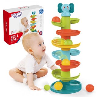 Kulodrom Tor Kulkowy Zestaw Spirala + 3 Kulki Lumarko!