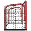 Bramka do hokeja, czerwono-czarna, 68x32x47 cm Lumarko!