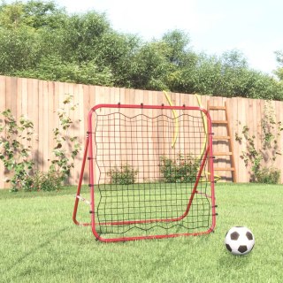 Regulowany rebounder piłkarski, 96x80x96 cm, stali i PE Lumarko!