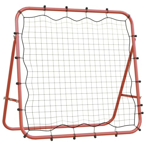 Regulowany rebounder piłkarski, 96x80x96 cm, stali i PE Lumarko!