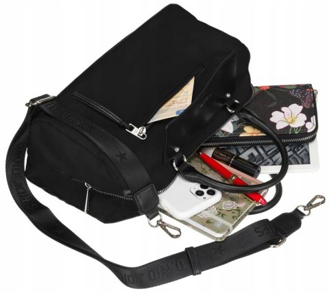 Poręczna, miejska torebka w kształcie bagietki — David Jones Lumarko!