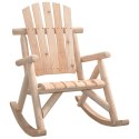 Bujane krzesło ogrodowe, 69x96x101 cm, drewno świerkowe Lumarko!