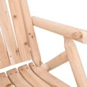 Bujane krzesło ogrodowe, 69x96x101 cm, drewno świerkowe Lumarko!
