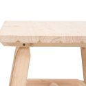 Stolik pomocniczy, 49x49x50 cm, lite drewno świerkowe Lumarko!