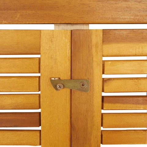 Osłona na kosz na śmieci, 70x89x117 cm, lite drewno akacjowe Lumarko!