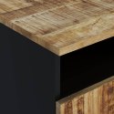 Stolik kawowy, 80x54x40 cm, mango i materiał drewnopochodny Lumarko!