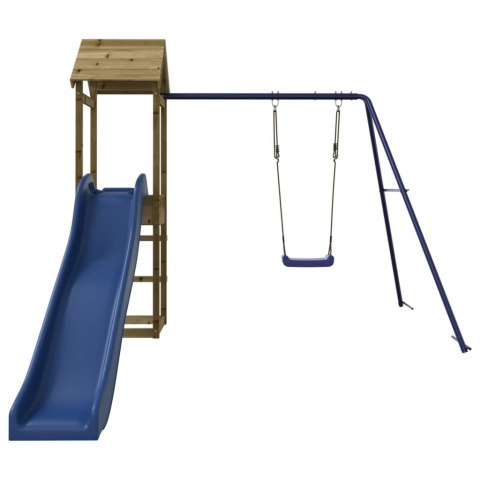 Plac zabaw do ogrodu, impregnowane drewno sosnowe Lumarko!