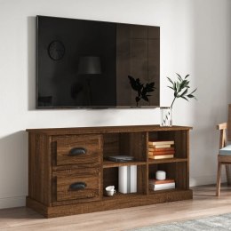 Szafka pod TV, brązowy dąb, 102x35,5x47,5 cm Lumarko!