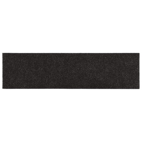 Samoprzylepne nakładki na schody, 15 szt., 76x20 cm, brązowe Lumarko!