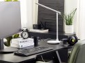 Lampa biurkowa LED metalowa biała DRACO Lumarko!