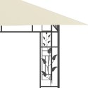 Altana ogrodowa z moskitierą, 4x3x2,73 m, kremowa, 180 g/m² Lumarko!