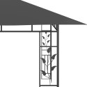 Altana ogrodowa z moskitierą, 4x3x2,73 m, kremowa, 180 g/m² Lumarko!