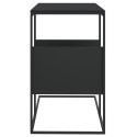 Stolik boczny, czarny, 55x36x59,5 cm, materiał drewnopochodny Lumarko!