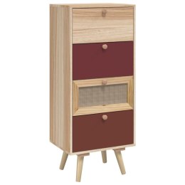 Wysoka szafka z szufladami, 40x30x95cm, materiał drewnopochodny Lumarko!