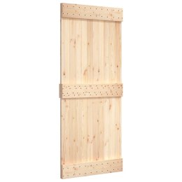 Drzwi przesuwne, 95x210 cm, lite drewno sosnowe Lumarko!