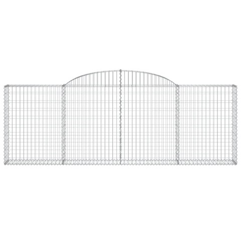 Kosze gabionowe, 30 szt, 300x30x100/120cm, galwanizowane żelazo Lumarko! #