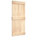 Drzwi przesuwne, 100x210 cm, lite drewno sosnowe Lumarko!